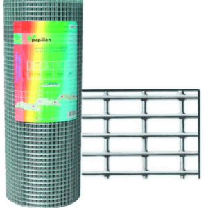 RETE ELETTROSALDATA ZINC. 6.3X 6.3 CM. 60 H in rotolo ml. 5