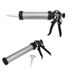 PISTOLA P/SILICONE P/STUCCO FUGHE ml. 750 "SILVIO" per materiale sciolto