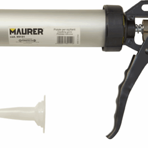 PISTOLA P/SILICONE P/STUCCO FUGHE ml. 400 "SILVIO"