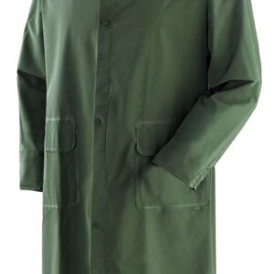 IMPERMEABILE VERDE CAPPOTTO antistrappo "ISSA"