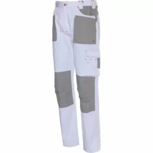 PANTALONE "ISSA" BIANCO STRETCH 8730B 050 P/PITTORE