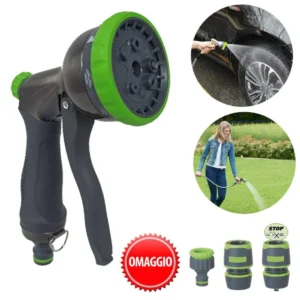 PISTOLA ACQUA + RACCORDI "RIBIMEX"