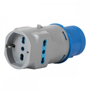 ADATTATORE SPINA INDUSTRIALE A SCHUKO cod. VB-73100