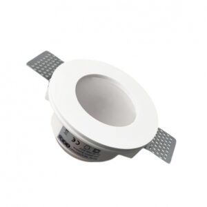 FARETTO BIANCO DA INCASSO P/CARTONGESSO DIAM. 100X27.5 GU 10 IP20