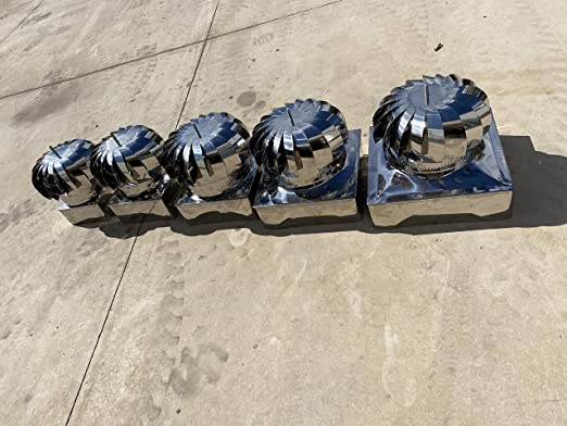 ASPIRATORE ZINC. CM. 20X20 P/CANNA