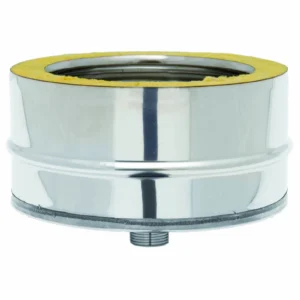 GOCCIOLATOIO ACCIAIO DOPPIAPARETE DI SCARICO DIAM. 80