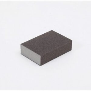 SPUGNETTA ABRASIVA NERA CM. 10X7 GR. MEDIA