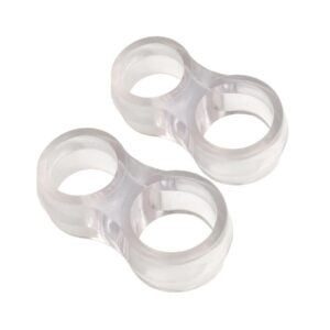 FERMAPORTE GOMMA TRASPARENTE P/MANIGLIE