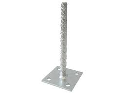 SUPPORTO P/TRAVI MM. 100X100 H150 C/PERNO CENTRALE M51100 "ROTHOBLAAS"