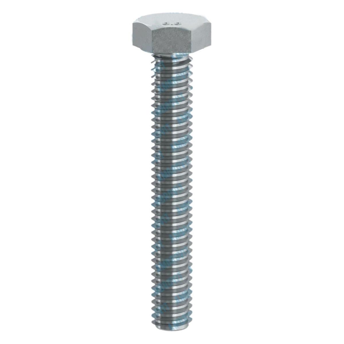 VITI ZINC. TUTTO FILETTO cl. 8.8 MM. 8X 16