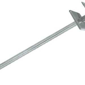 BARRETTA ZINC. DIAM. 6X120 MM. C/RONDELLE