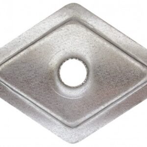 RONDELLA ROMBOIDALE FERRO confezione pz. 100