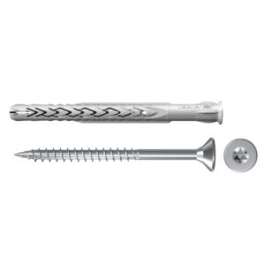 TASSELLI NYLON MURO VUOTO C/VITE MM. 8X 80 T-30 (sq)