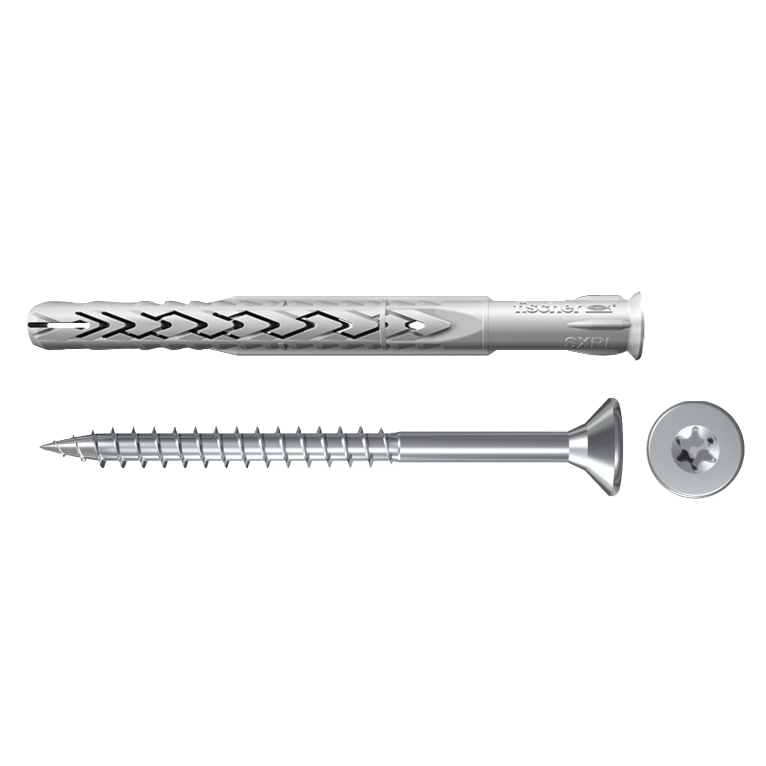 TASSELLI NYLON MURO VUOTO C/VITE MM. 8X 80 T-30 (sq)