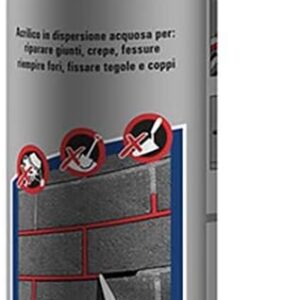 SILICONE ACRILICO CEMENTO ESPRESSO "FISCHER"