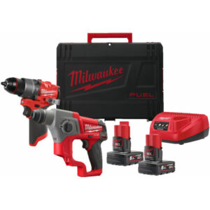 TASSELLATORE BATTERIA KIT M12 FPP2F2-602X+ FPD2 AVVITATORE "MILWAUKEE"