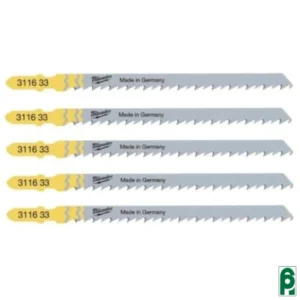 LAMA SEGHETTO ALTERNATORE LEGNO MM. 105 confezione pz. 5 "MILWAUKEE"