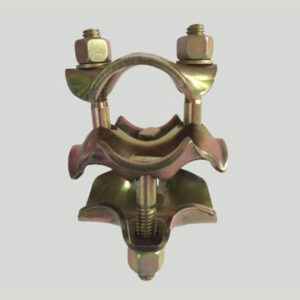 GIUNTO ZINCATO ORTOGONALE 4 BULLONI