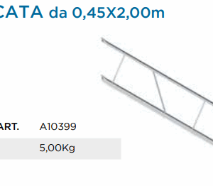 PONTEGGIO ACCIAIO Z2 FIANCATA