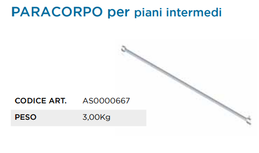 PONTEGGIO ACCIAIO Z2 PARACORPO
