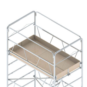 PONTEGGIO ACCIAIO Z2 PIANO DI LAVORO C/BOTOLA E FERMAPIEDE