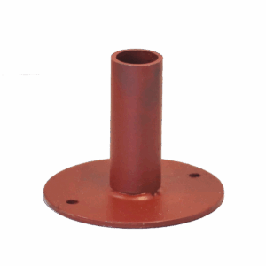 BASETTA FISSA ZINCATA "COMIPONT"