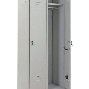 ARMADIO SPOGLIATOIO 2 POSTI CM 66X33X183