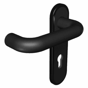 MANIGLIA A DOPPIA LEVA P/PORTA REI