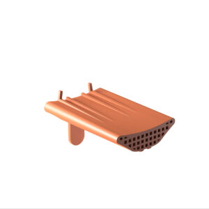 BOCCHETTA VENTILAZIONE P/COPPO LUNGA IN P.P. ROSSA