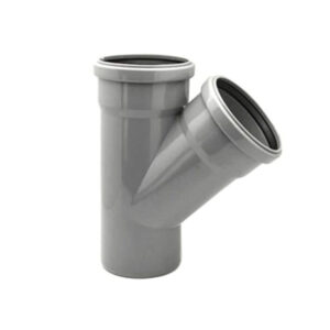DERIVAZIONE PP HT 45° GRIGIA DIAM. 32/32