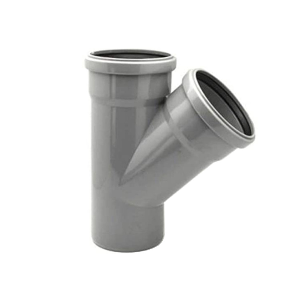 DERIVAZIONE PP HT 45° GRIGIA DIAM. 32/32