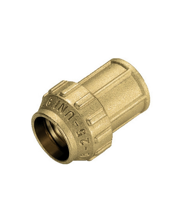 MANICOTTO OTTONE F P/TUBO POLIPROLILENE DIAM. 20X1.2