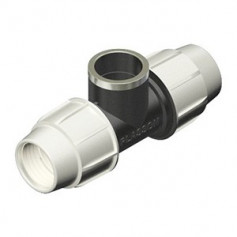 DERIVAZIONE TE F ZINC. P/TUBO POLIETILENE DIAM. 3.4X1.2X3.4