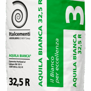 ROCCABIANCA CEM II/B-LL 42.5 R KG. 5 CEMENTO BIANCO HEIDELBERG