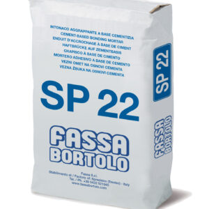INTONACO SP 22 KG. 25 da rinzaffo "FASSA"