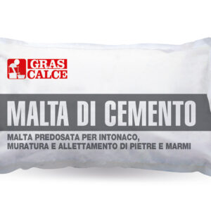 MALTA DI CEMENTO KG. 25 BISACCO "GRAS CALCE"
