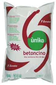 CALCESTRUZZO BETONCINO FIBRORINFORZATO RCK 40 KG. 25 GESTECO "UNIKO"