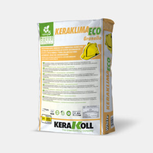 KERAKLIMA ECO GRANELLO BIANCO KG. 25 collante-rasante per cappotto