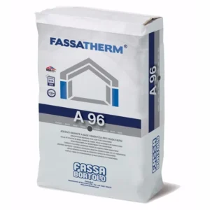 A 96 GRIGIO KG. 25 collante-rasante per cappotto "FASSA"