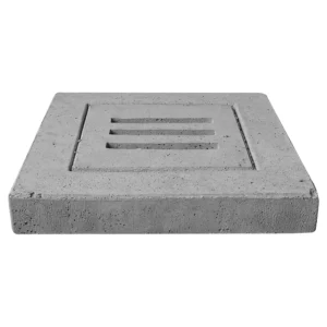 CADITOIA RIQUADRO CM. 30X30 h 6cm Leggera a getto mod. "MORO"