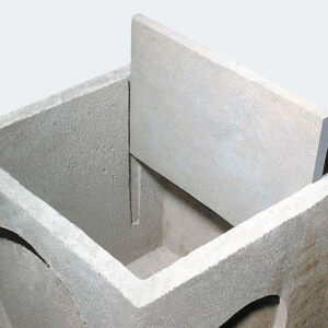 LASTRINA SIFONE P/POZZETTI IN CEMENTO CM. 30X30