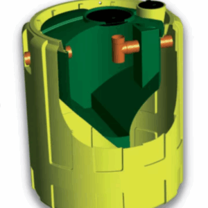 FOSSA IMHOFF lt. 1100 diam. 120X120 A.E. 6 in pilietilene