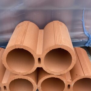 PORTABOTTIGLIE COTTO CM. 25X33X12 H.