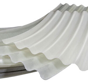 VETRORESINA ONDULATA-TIPO ETTERNITT VARIE MISURE 1600 gr/mq