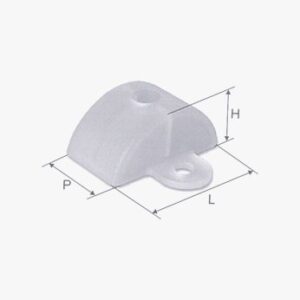 SUPPORTO PVC P/ONDULATO VETRORESINA ONDE PICCOLE PZ. 100