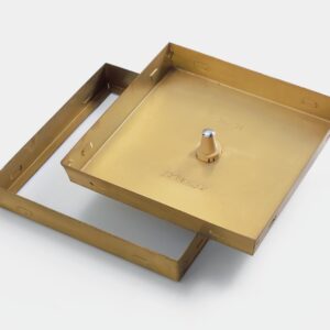 CHIUSINO OTTONE RIVESTIMENTO CM. 25X25X5