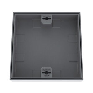 CHIUSINO GHISA AUTOBLOCCANTI CM. 50X50 LUCE INTERNA sferoidale "MCP"