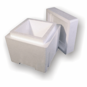 CUBETTIERE IN POLISTIRENE C/COPERCHIO