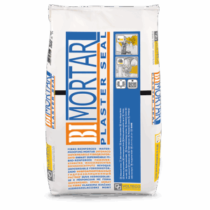 BIMORTAR PLASTER S. KG. 25 intonaco impermeabile fibrato a spessore
