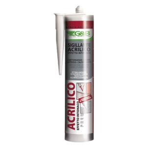 SILICONE ACRILICO BIANCO RUVIDO ML. 310